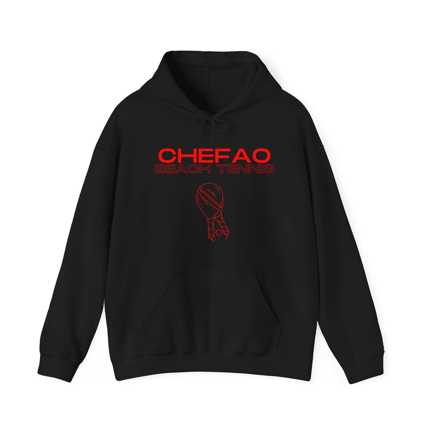 Chefao Beach Tennis I, Unisex Heavy Blend™ Hooded Sweatshirt