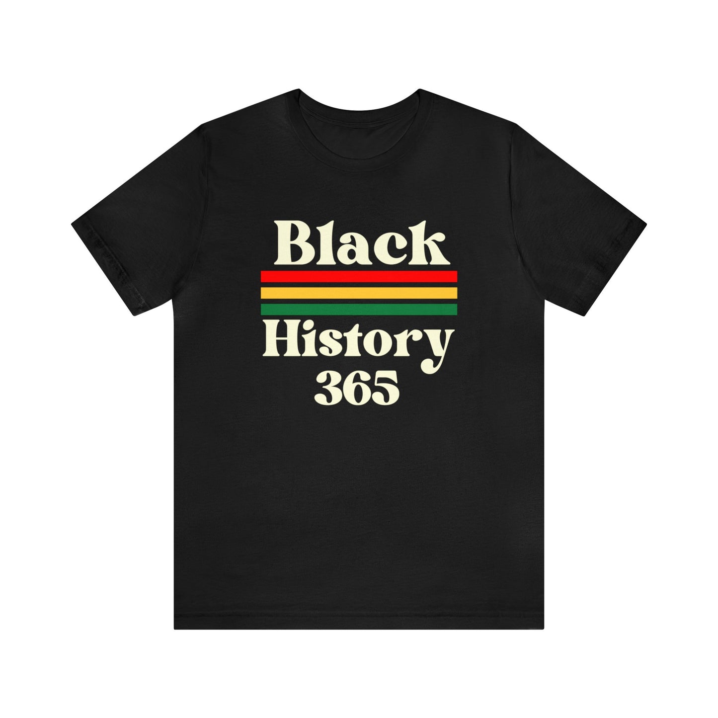 Chefao Black History 365, Unisex Jersey Short Sleeve Tee