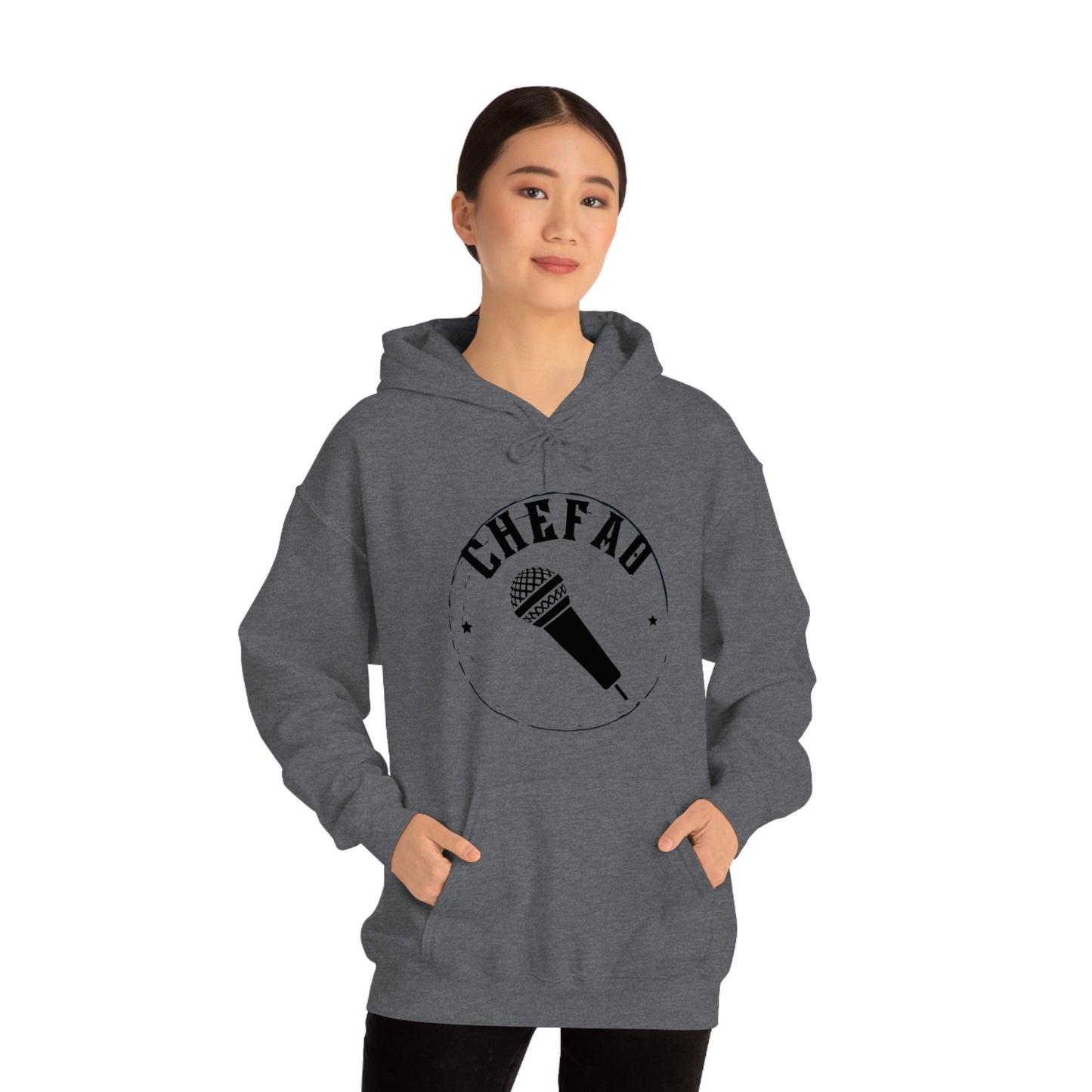 Chefao Voice III, Unisex Heavy Blend Hooded Sweatshirt