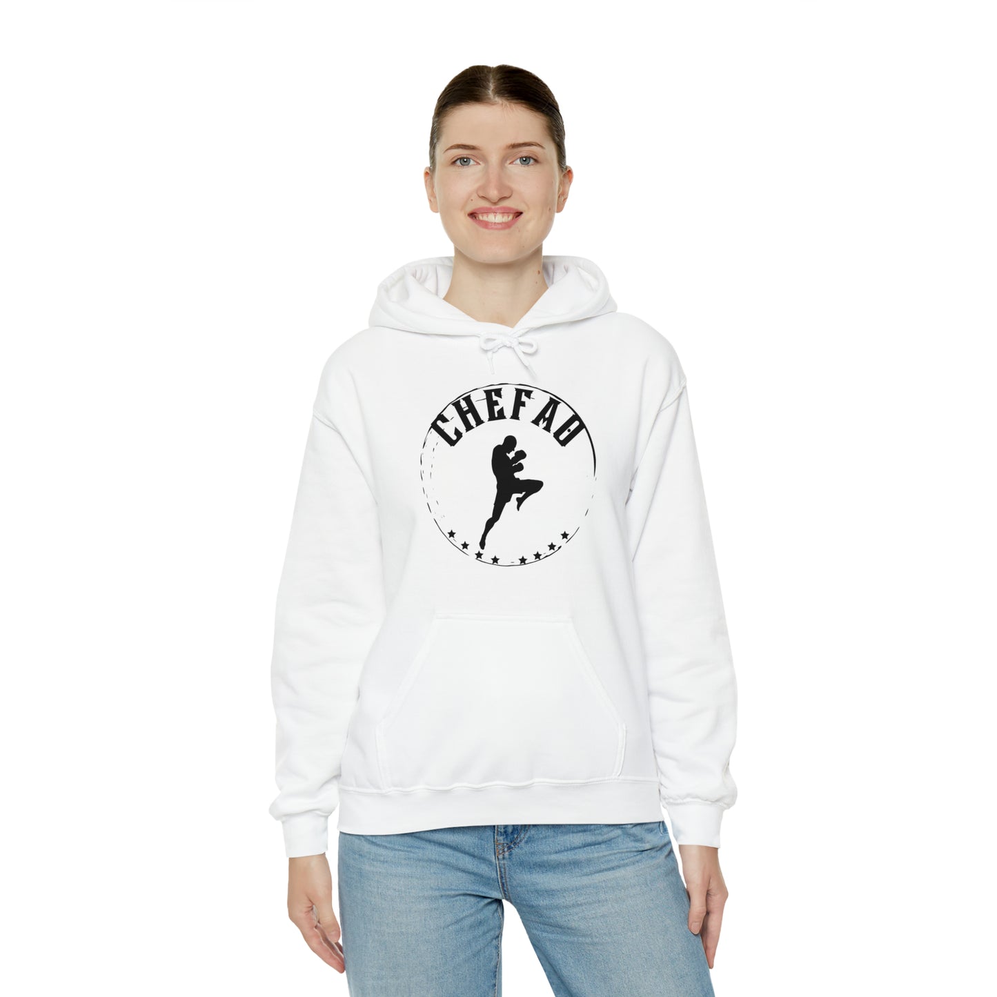 Chefao Muay Thai I, Unisex Heavy Blend Hooded Sweatshirt