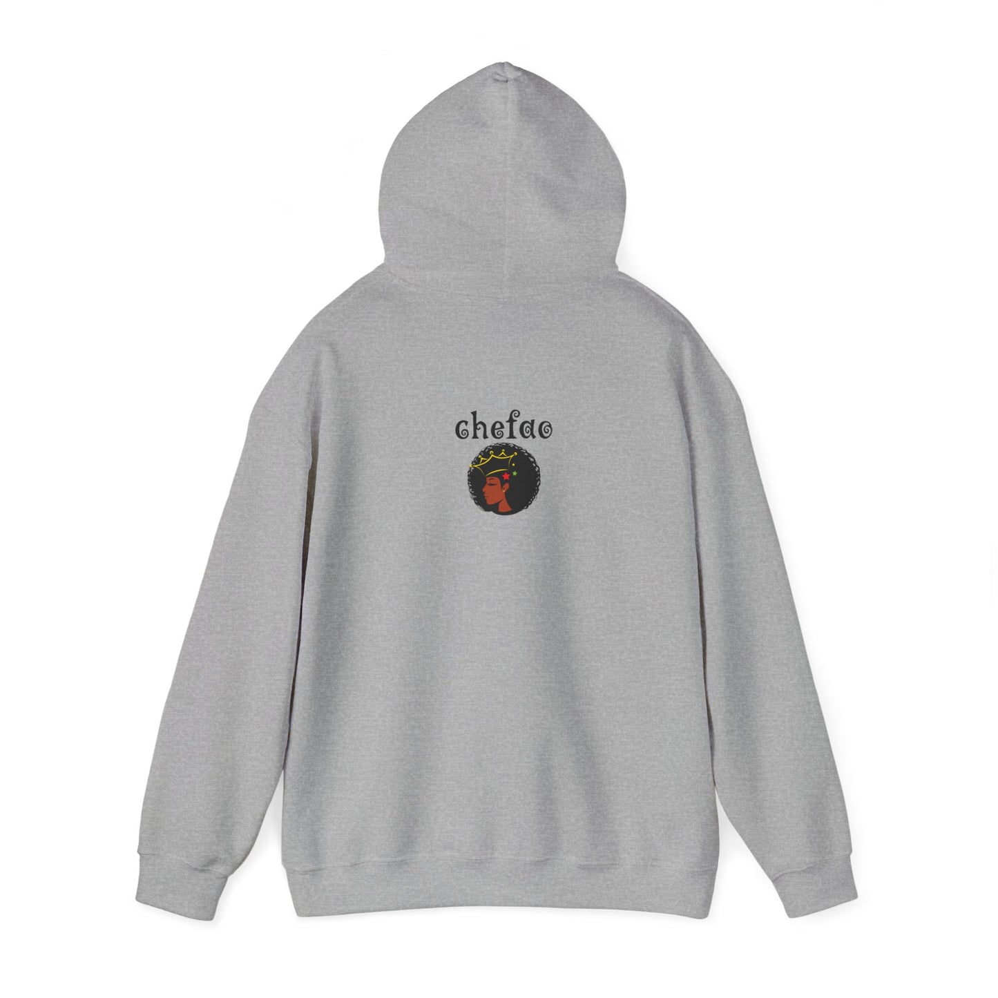 Chefao Black Girl Magic I , Unisex Heavy Blend™ Hooded Sweatshirt