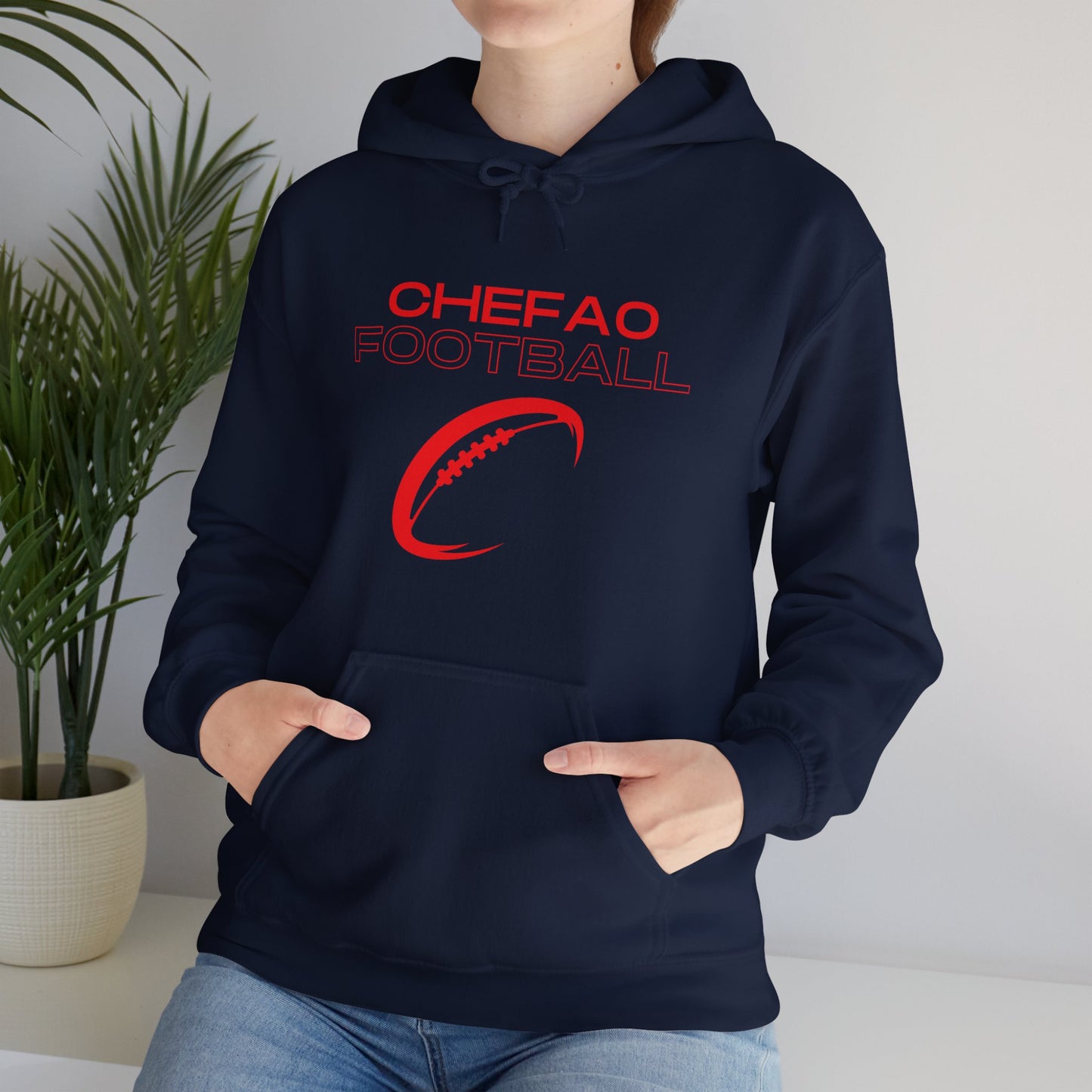 Chefao Football IV, Unisex Heavy Blend™ Hooded Sweatshirt