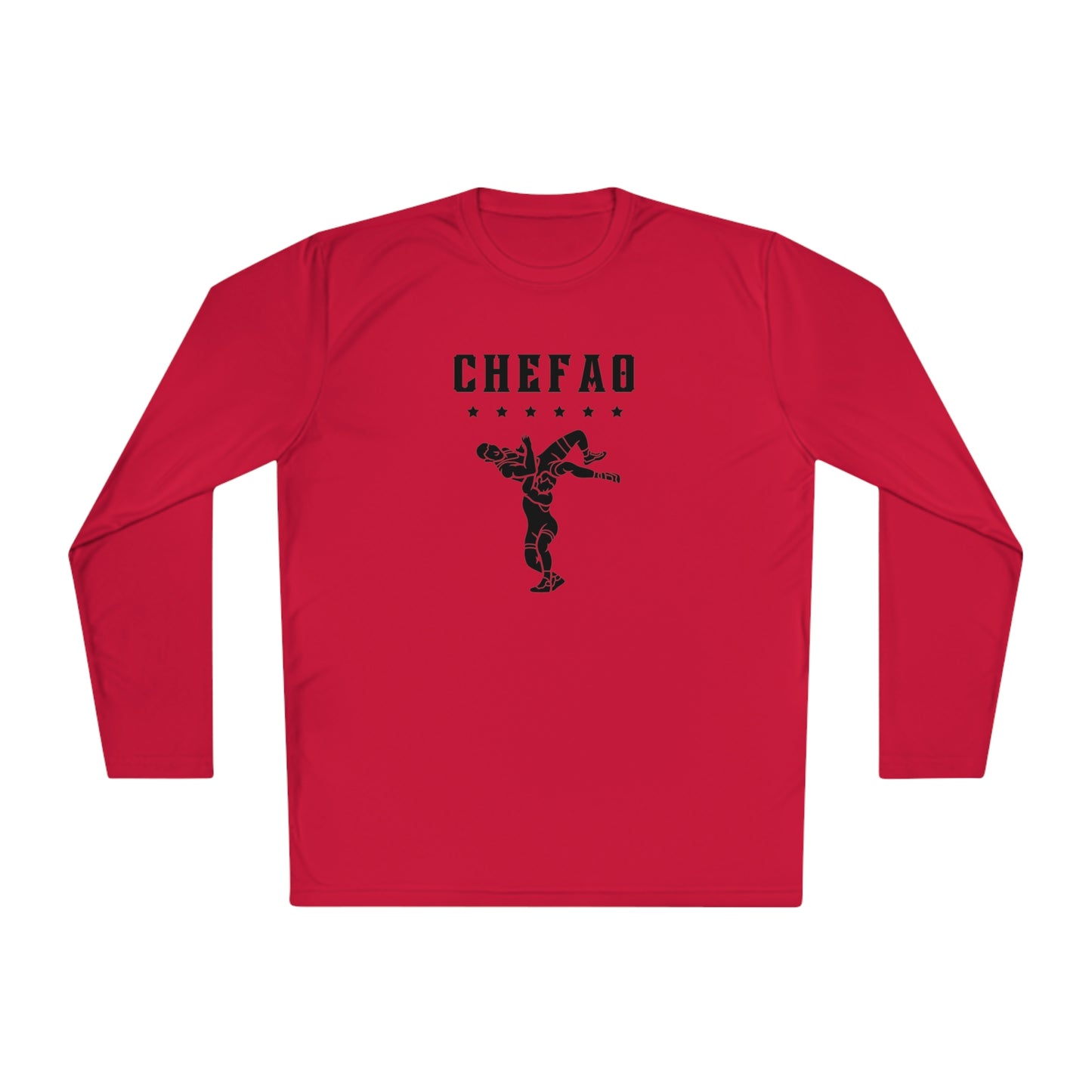 Chefao Wrestling The Nick Edition I, Unisex Lightweight Long Sleeve Tee