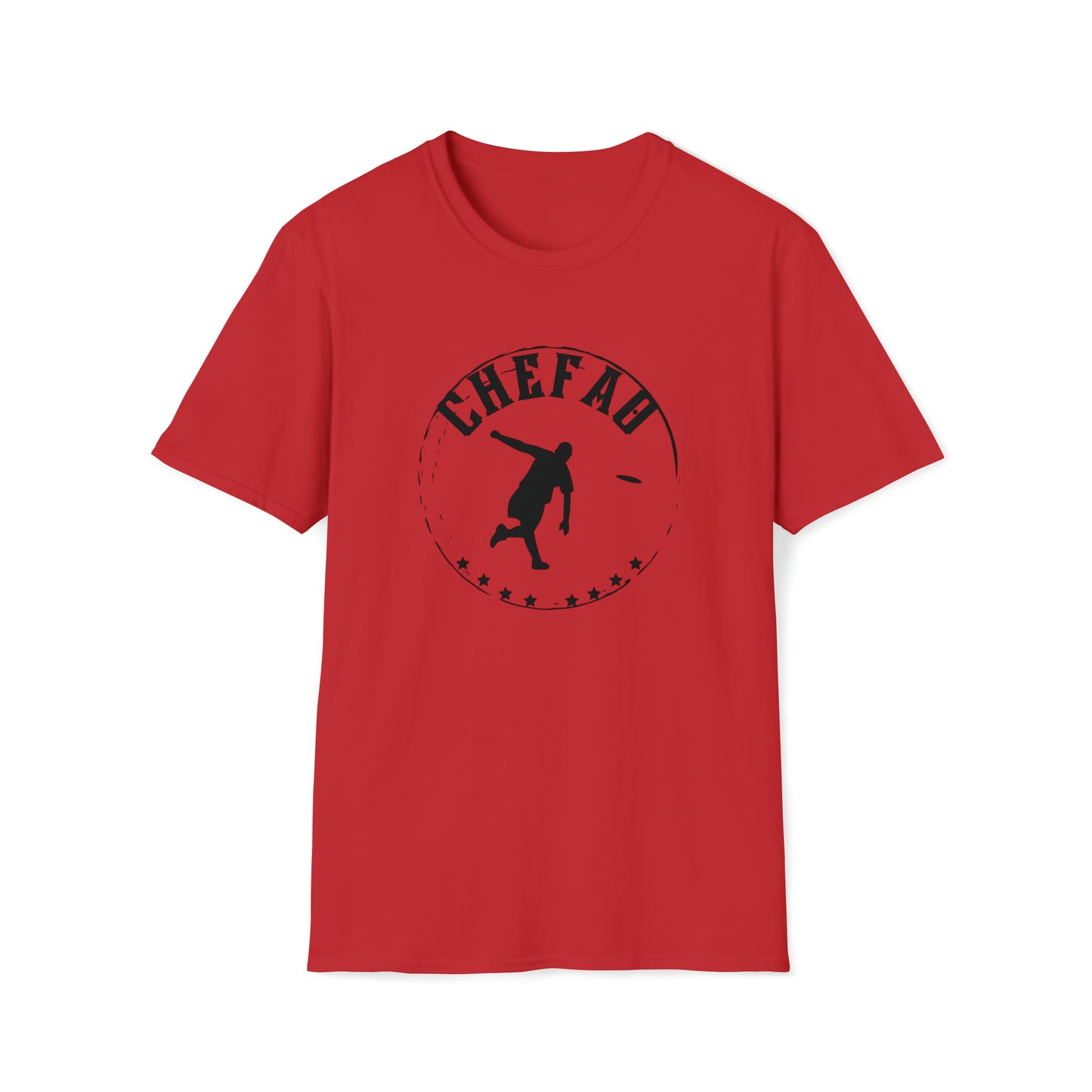 Chefao Frisbee I, Unisex Softstyle T-Shirt