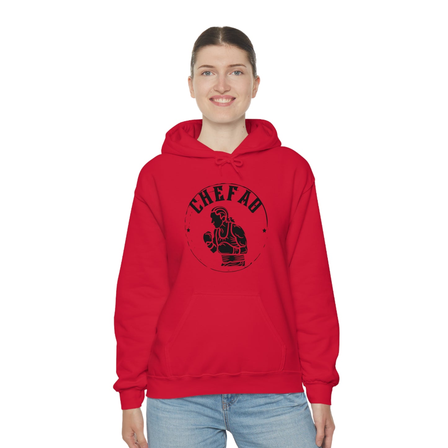 Chefao Boxer II, Unisex Heavy Blend Hooded Sweatshirt