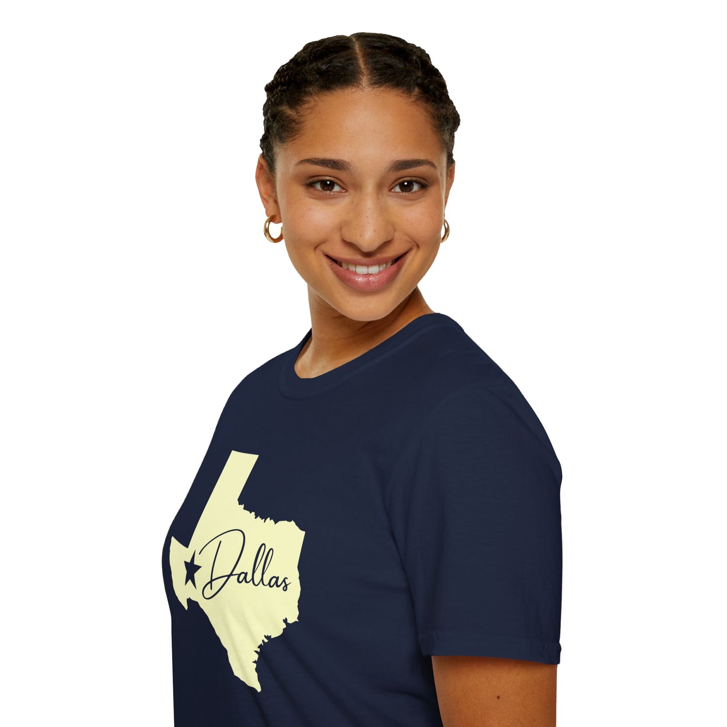 Chefao Dallas, Texas I, Unisex Softstyle T-Shirt