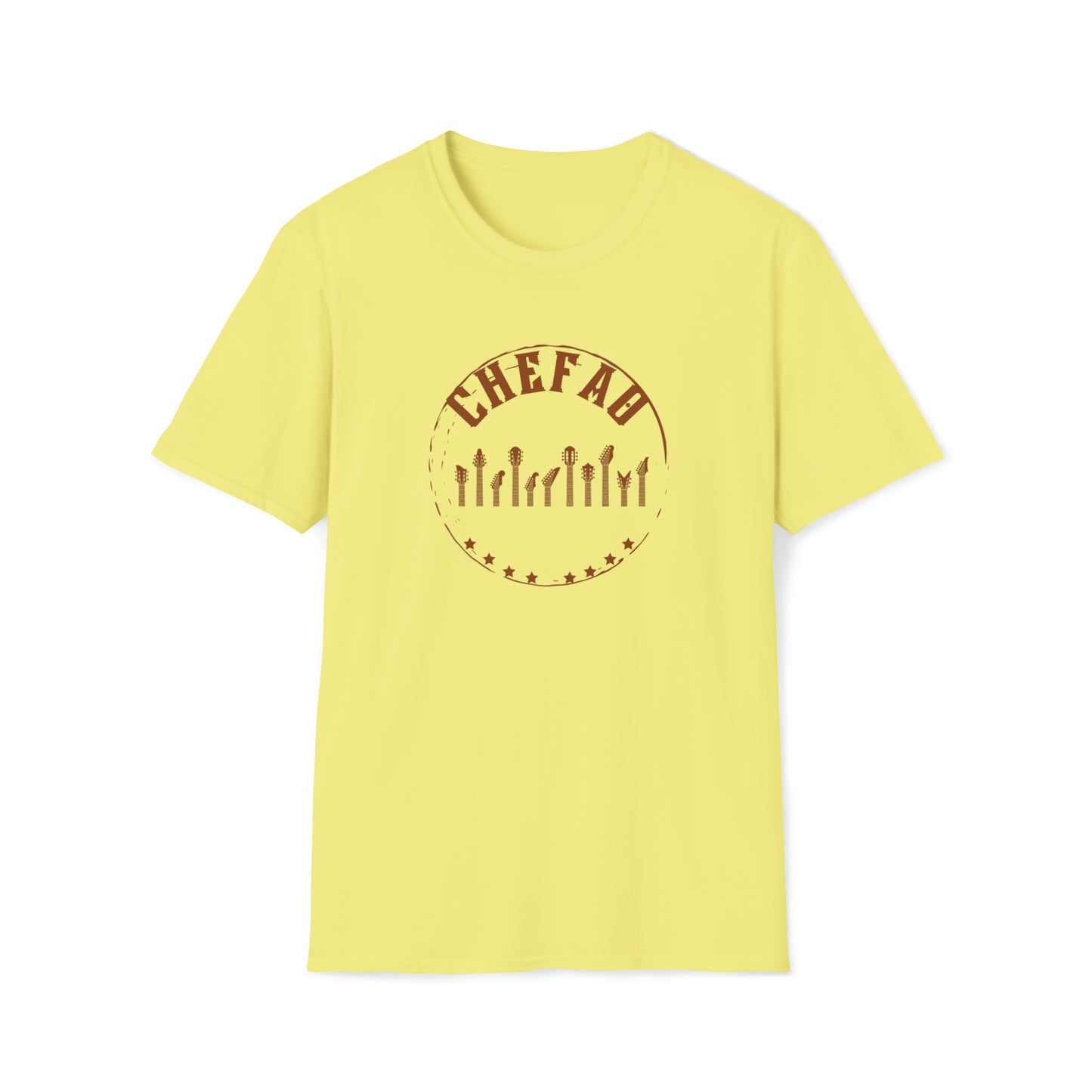 Chefao Guitar II, Unisex Softstyle T-Shirt