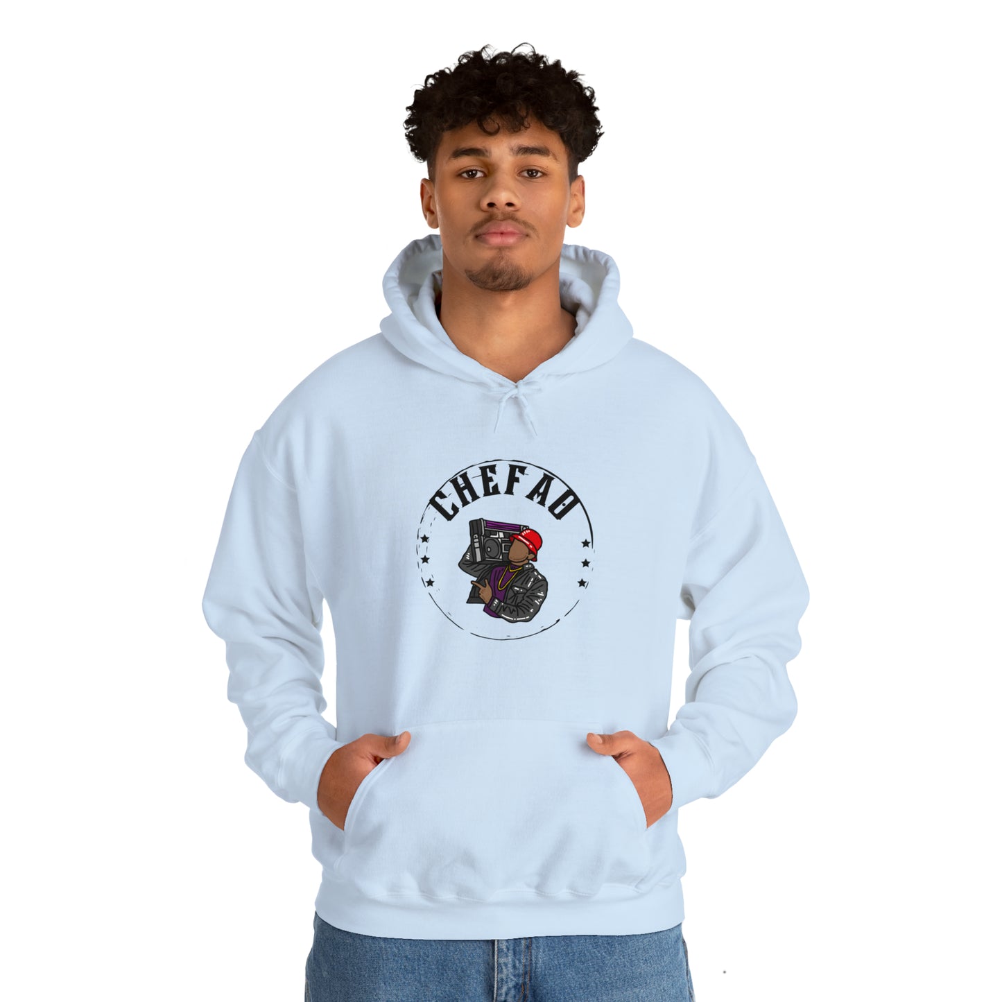 Chefao Rap II, Unisex Heavy Blend Hooded Sweatshirt