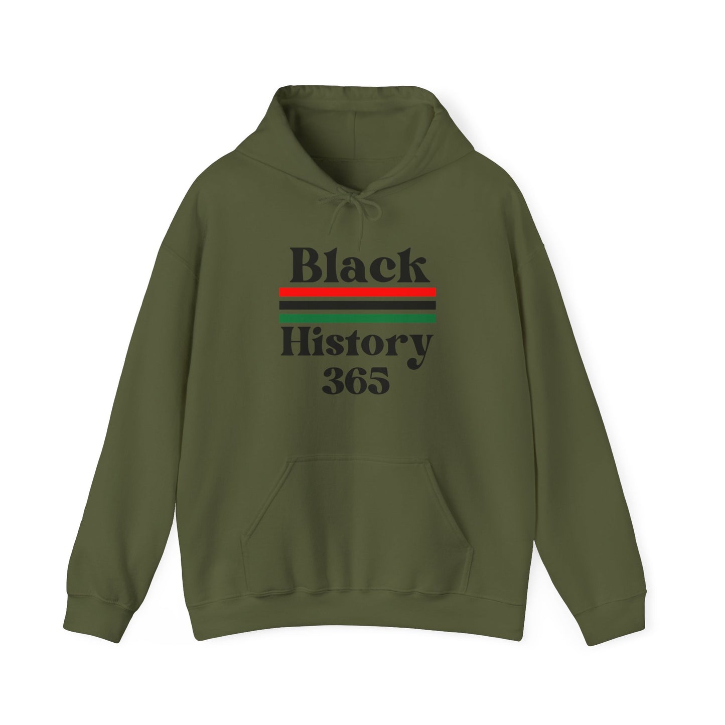 Chefao Black History 365, Unisex Heavy Blend Hooded Sweatshirt