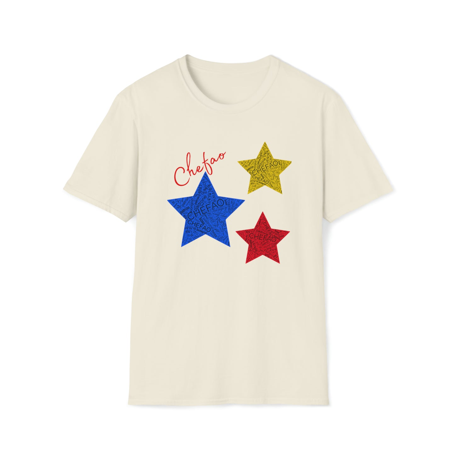 Chefao Stars I, Unisex Softstyle T-Shirt