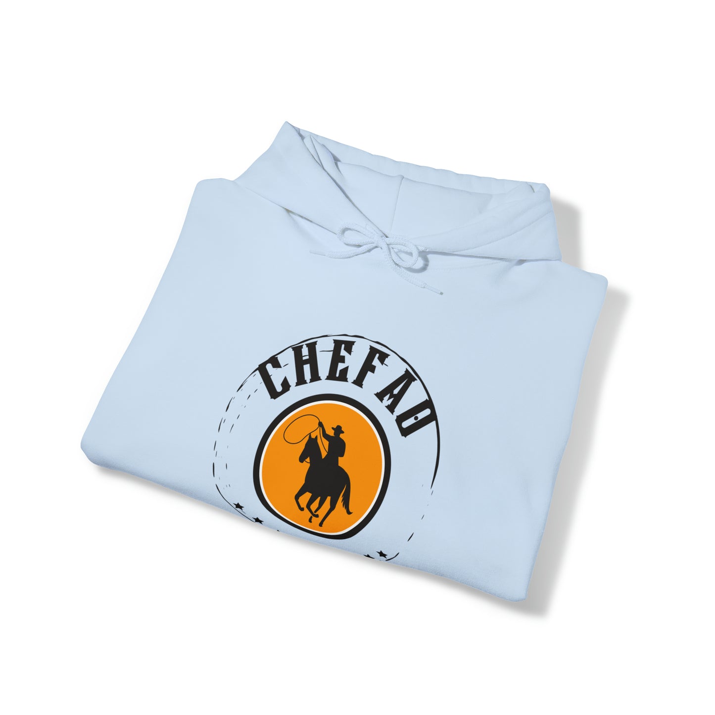 Chefao Cowboy II, Unisex Heavy Blend Hooded Sweatshirt