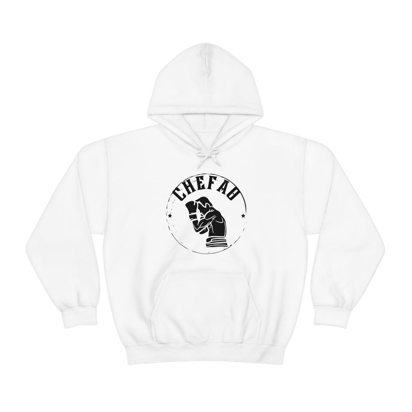 Chefao Boxer I, Unisex Heavy Blend Hooded Sweatshirt