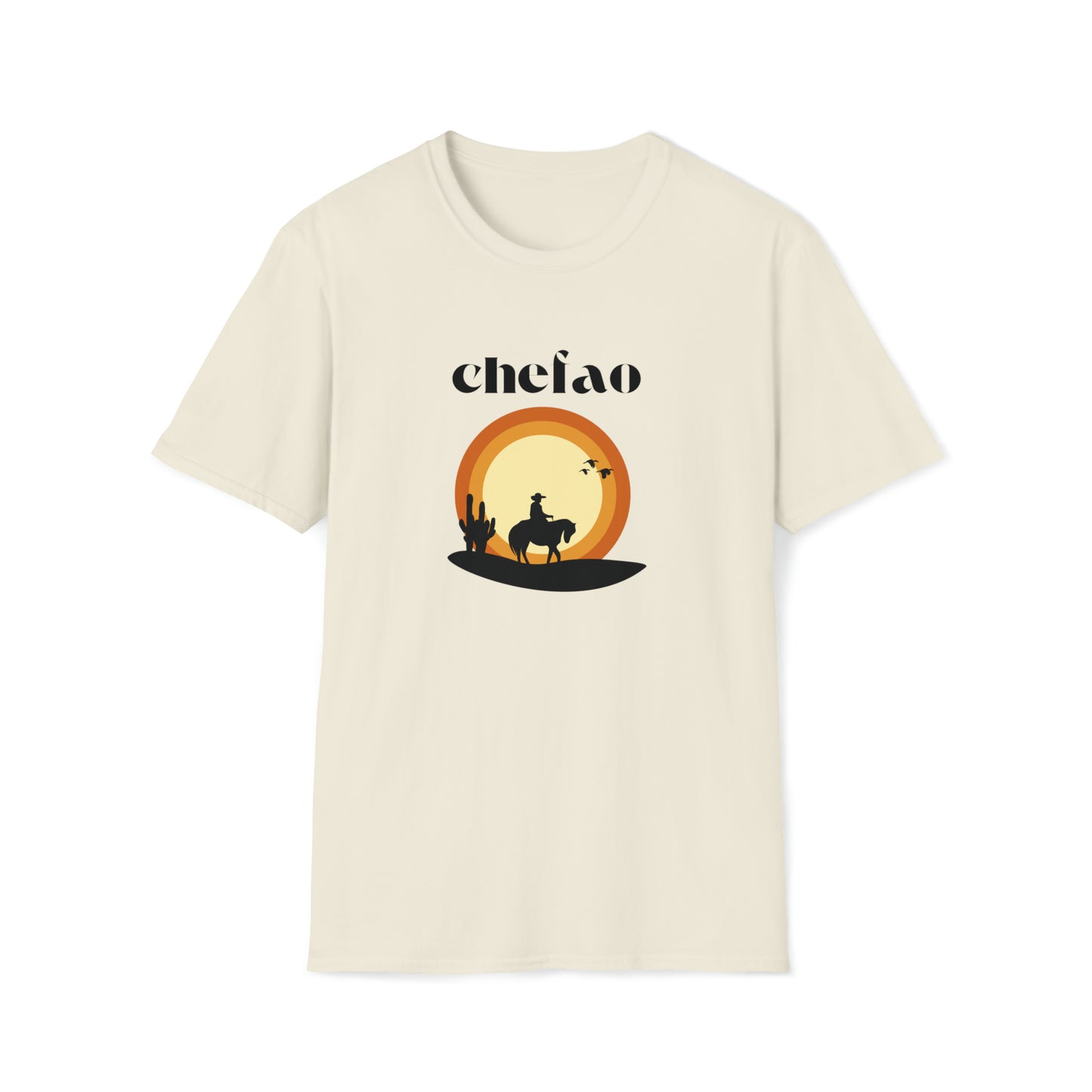 Chefao Cowboy VI, Unisex Softstyle T-Shirt