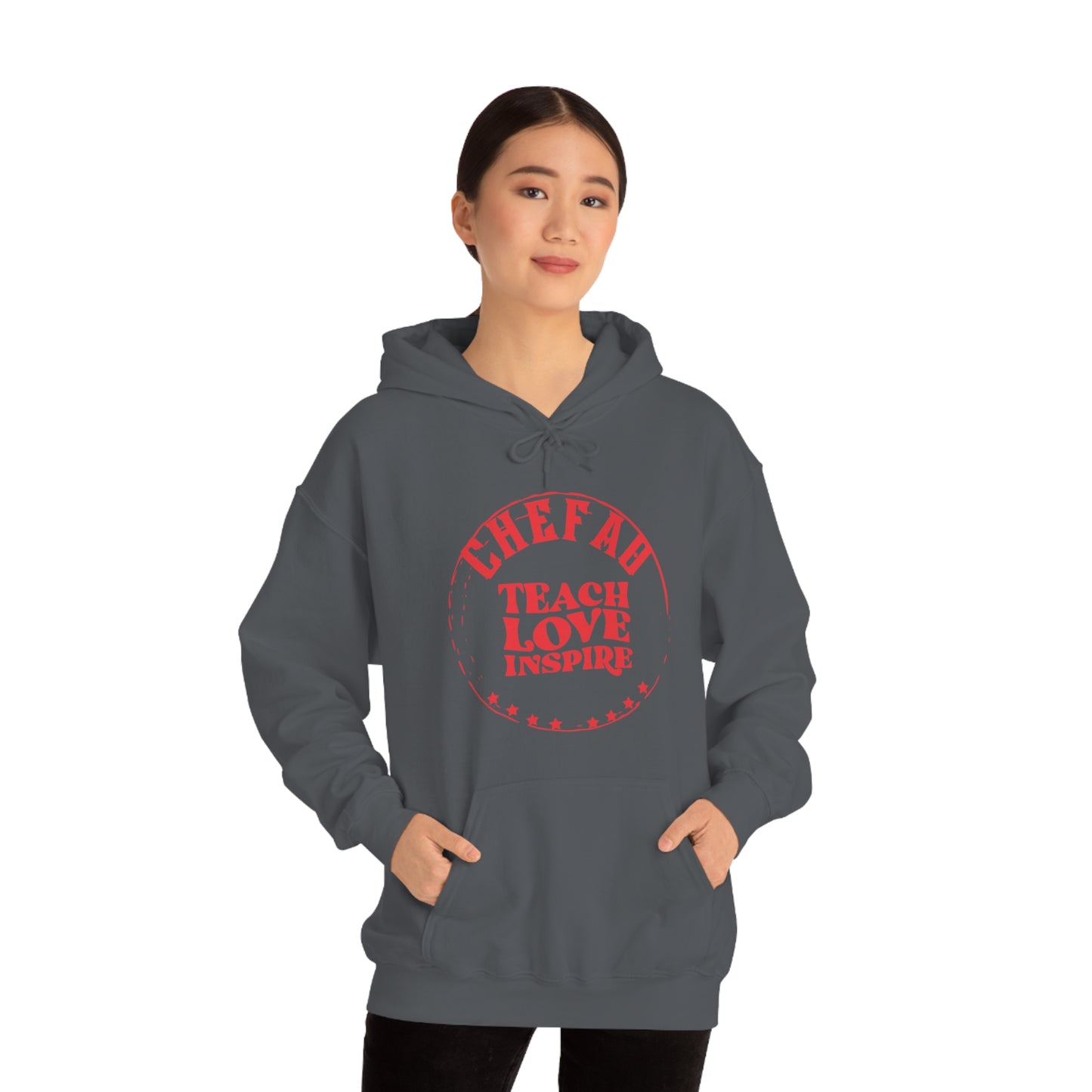 Chefao Teacher IV, Unisex Heavy Blend Hooded Sweatshirt