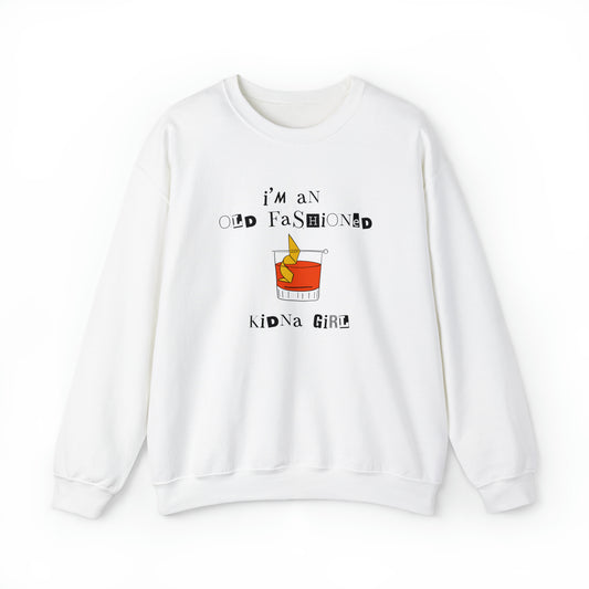 I'm an Old Fashioned Kinda Girl, Unisex Heavy Blend Crewneck Sweatshirt