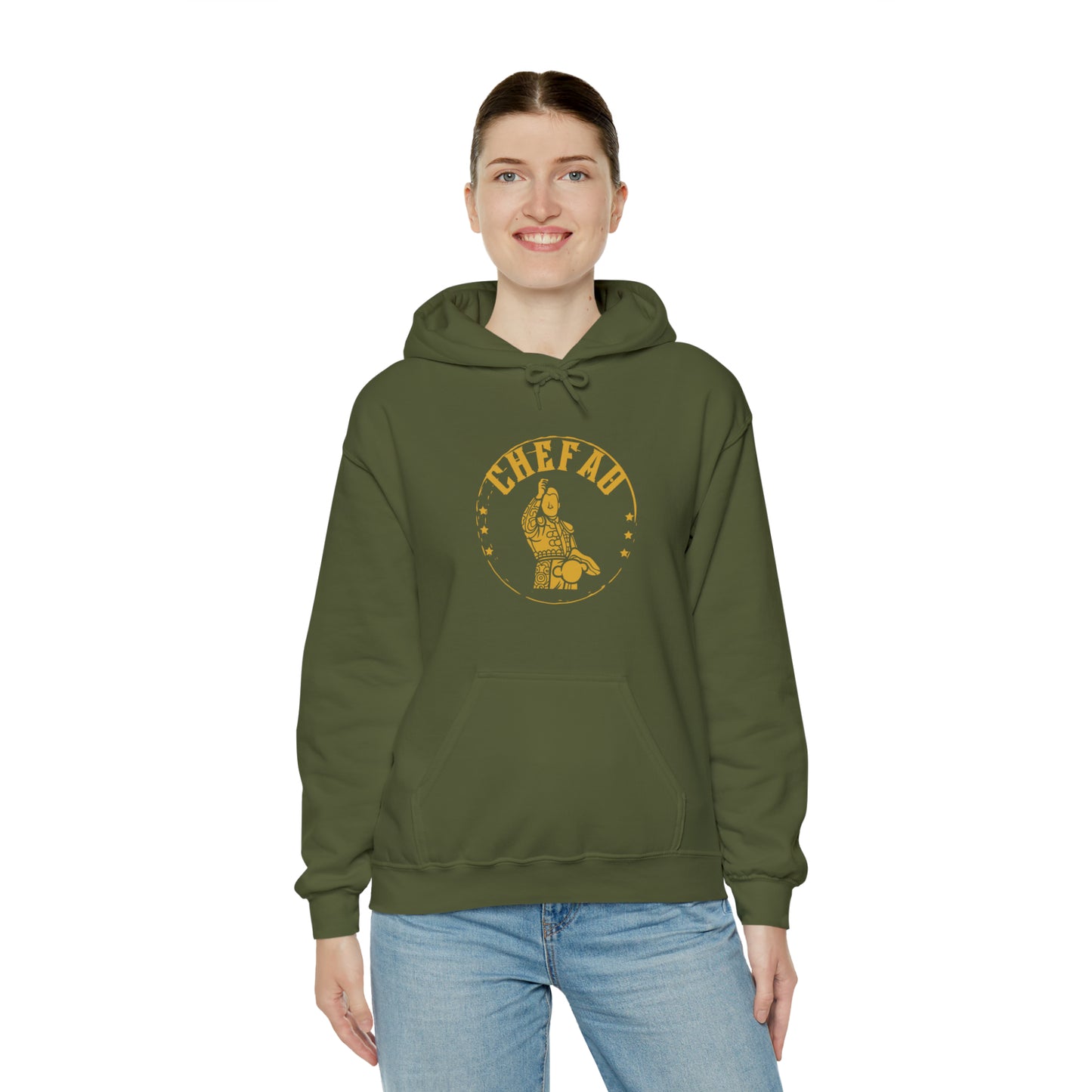 Chefao Bullfighter II, Unisex Heavy Blend Hooded Sweatshirt