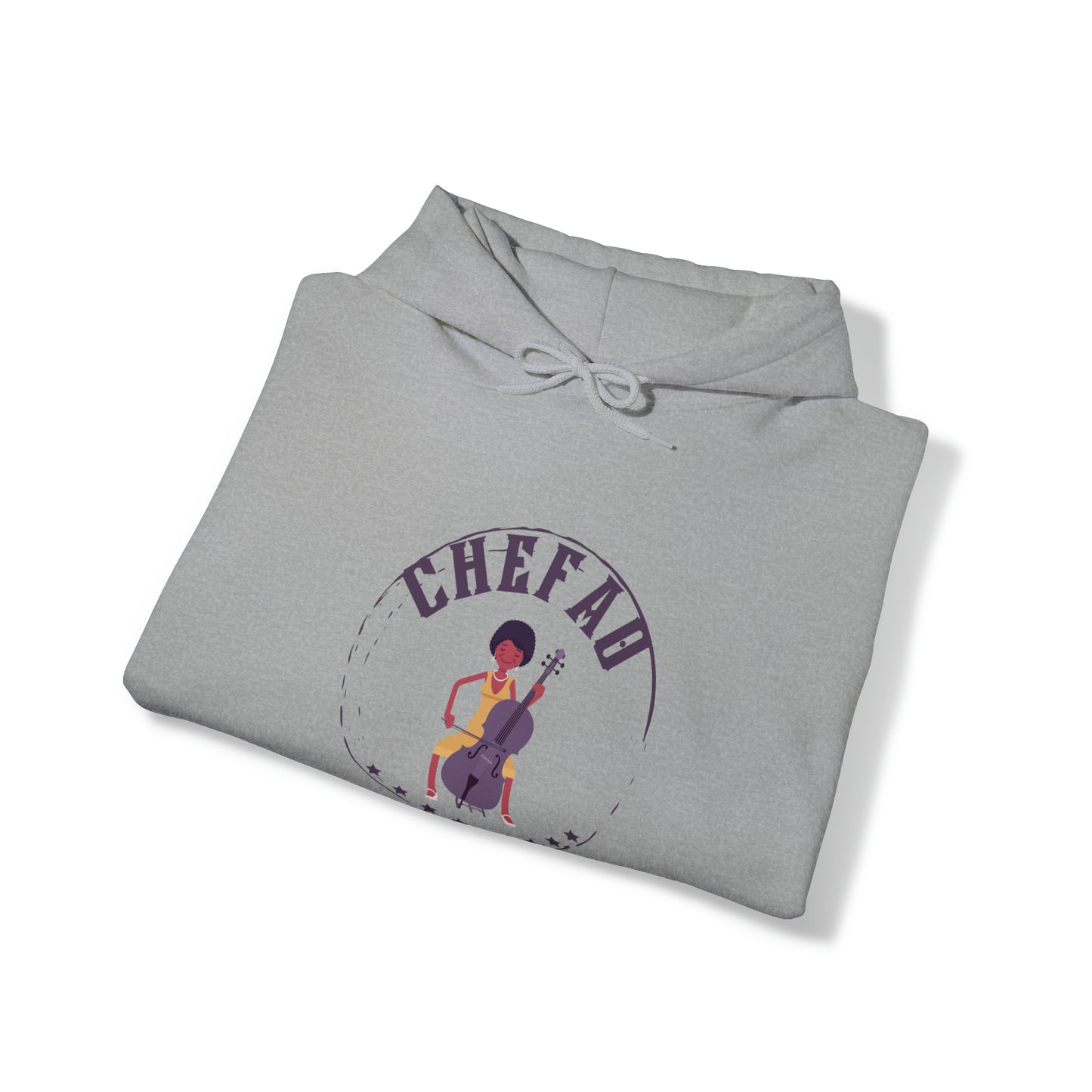 Chefao Cello III, Unisex Heavy Blend Hooded Sweatshirt