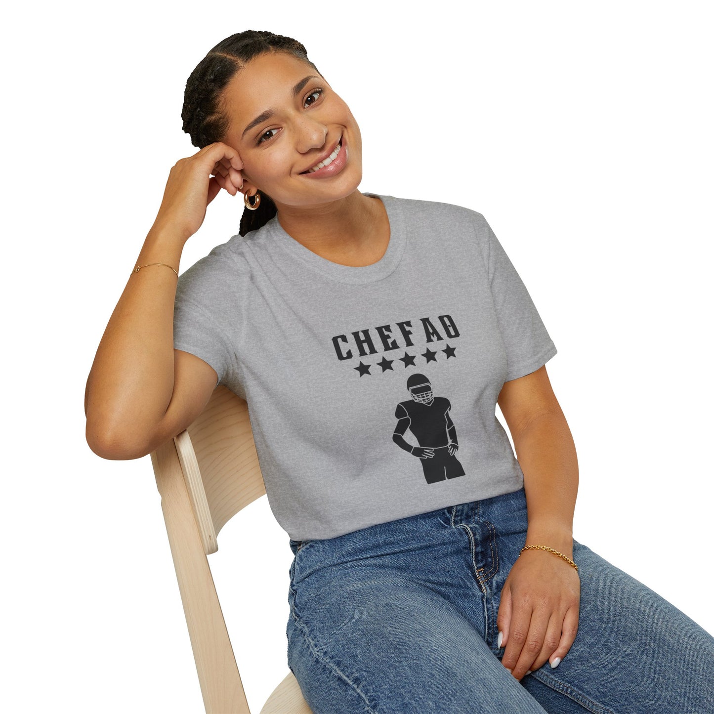 Chefao Football III, Unisex Softstyle T-Shirt