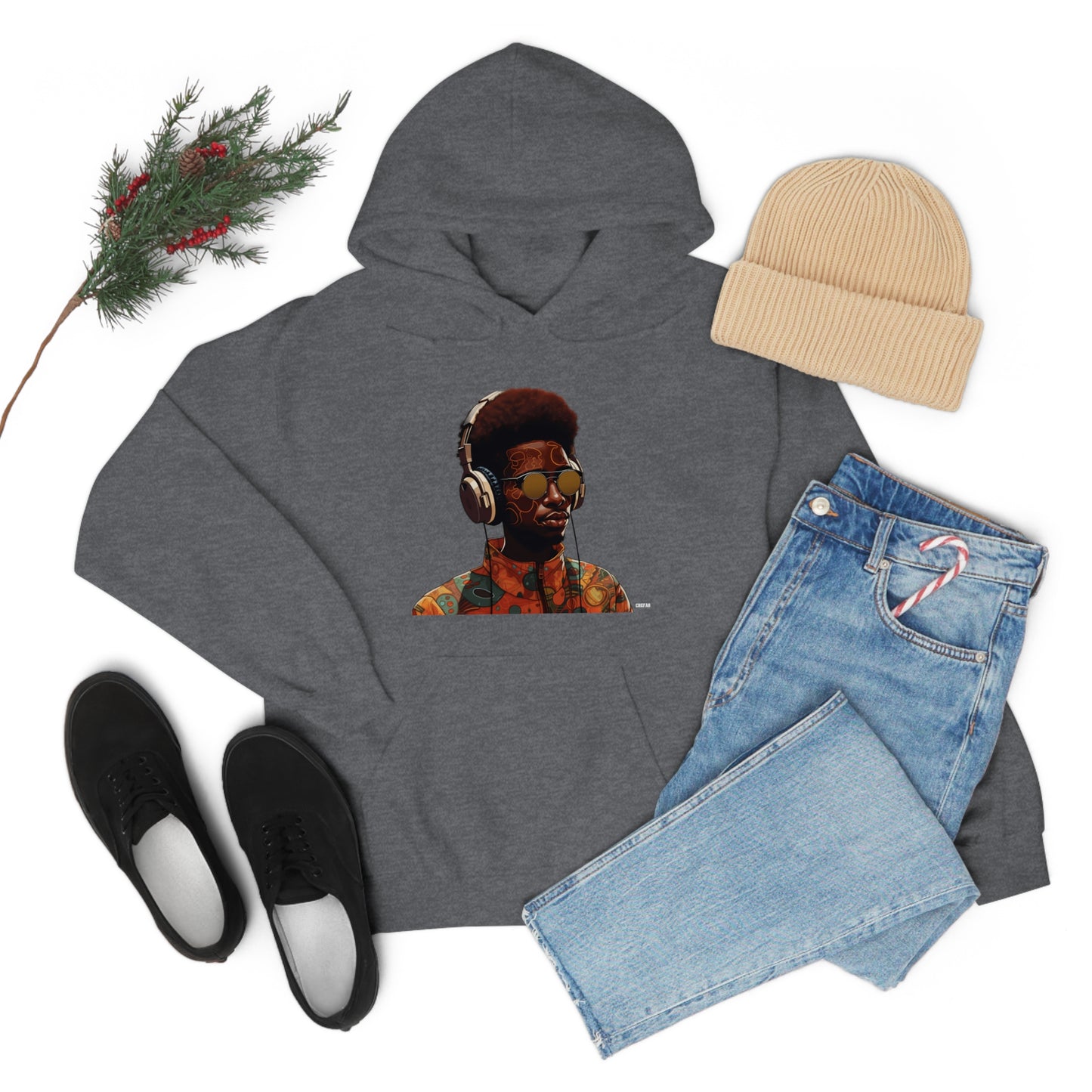 Music Zone, Unisex Heavy Blend Hooded Sweatshirt