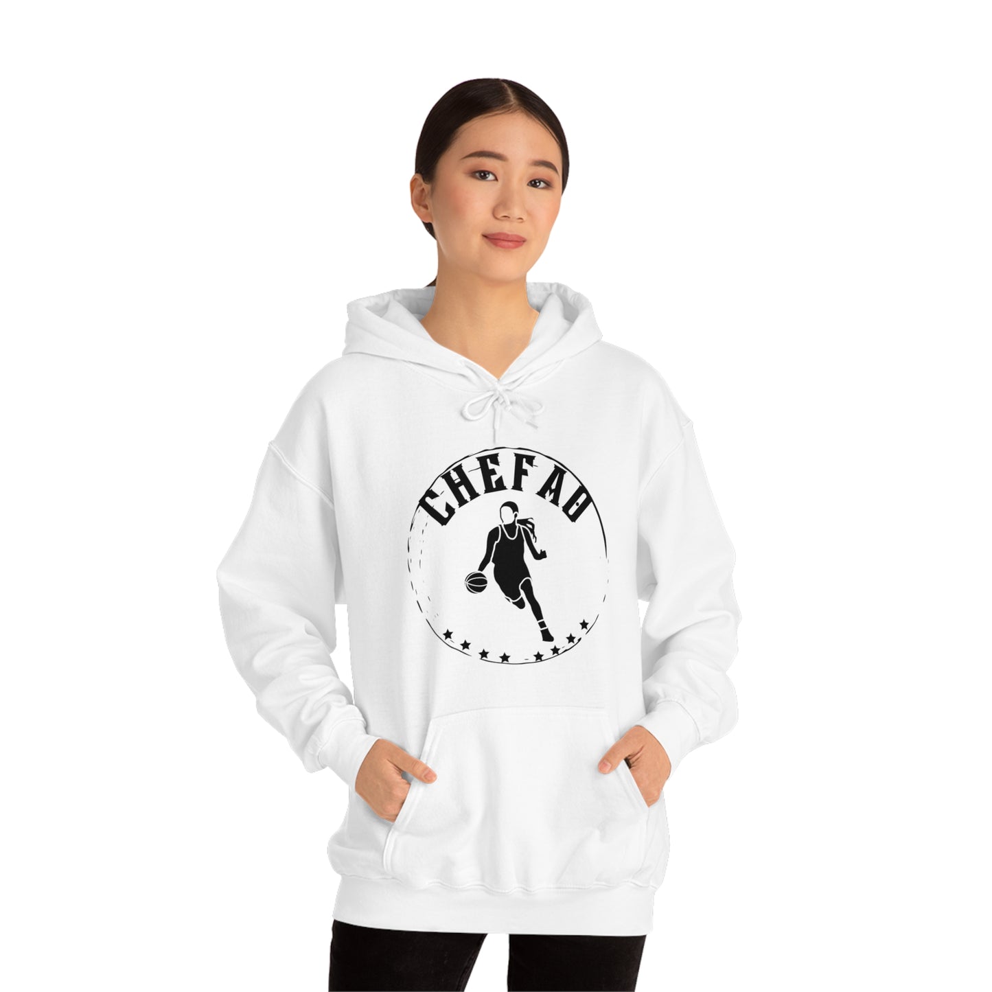 Chefao Basketball I, Unisex Heavy Blend Hooded Sweatshirt