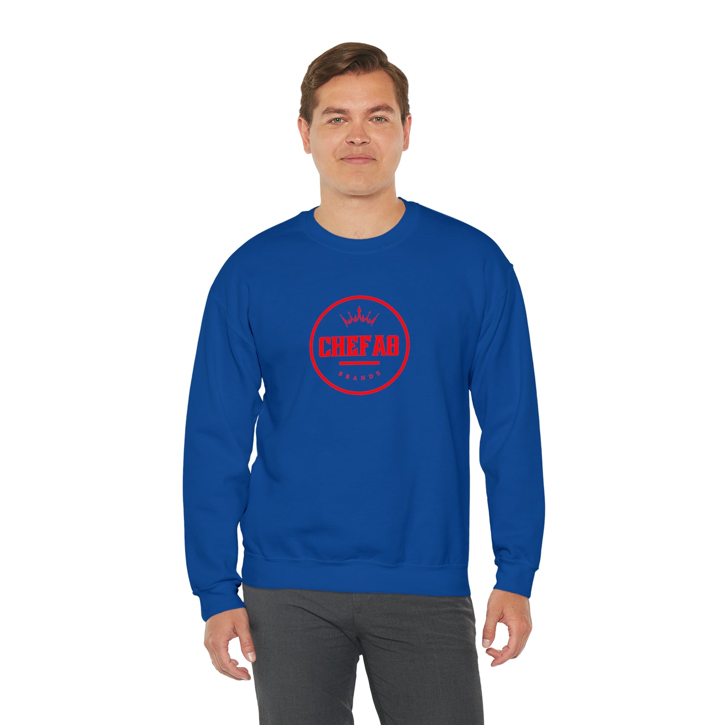 Chefao Brands III, Unisex Heavy Blend Crewneck Sweatshirt