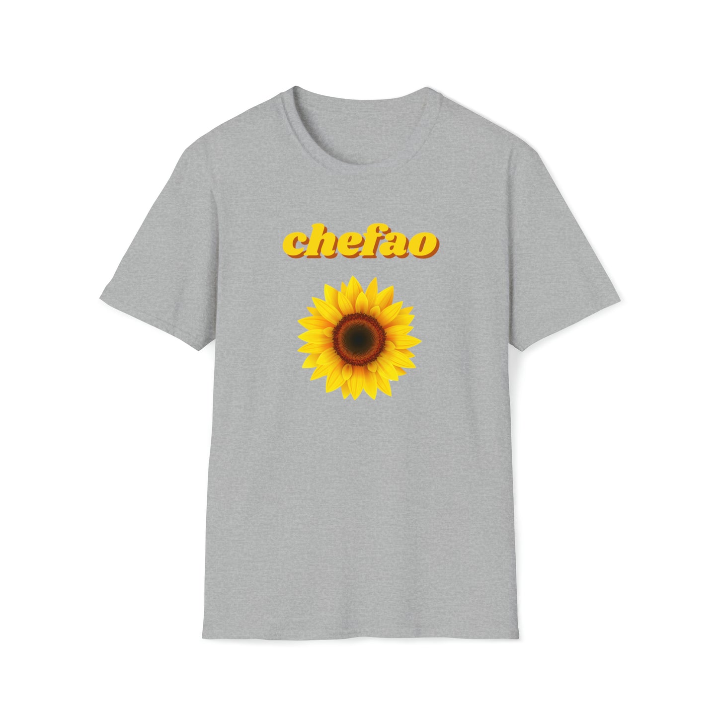 Chefao Sunflower I, Unisex Softstyle T-Shirt