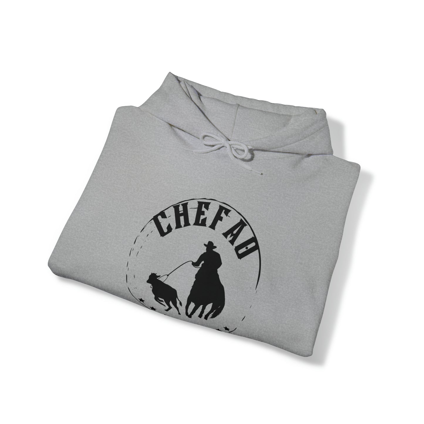 Chefao Calf Roping I, Unisex Heavy Blend Hooded Sweatshirt