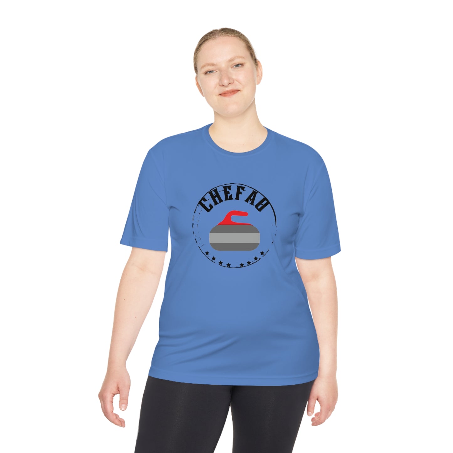 Chefao Curling I, Unisex Moisture Wicking Tee