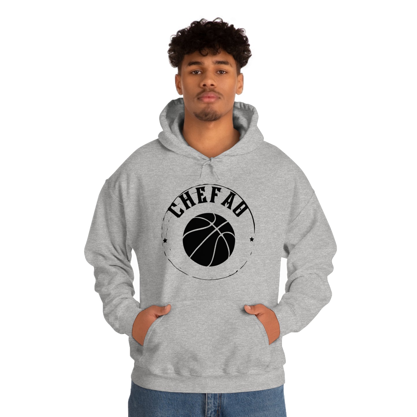 Chefao Basketball IV, Unisex Heavy Blend Hooded Sweatshirt