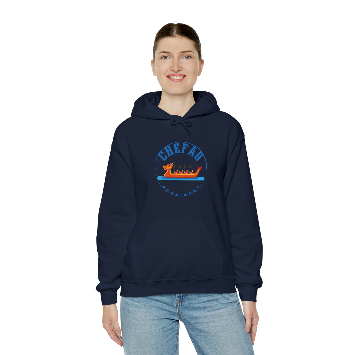 Chefao Dragonboat III, Unisex Heavy Blend Hooded Sweatshirt