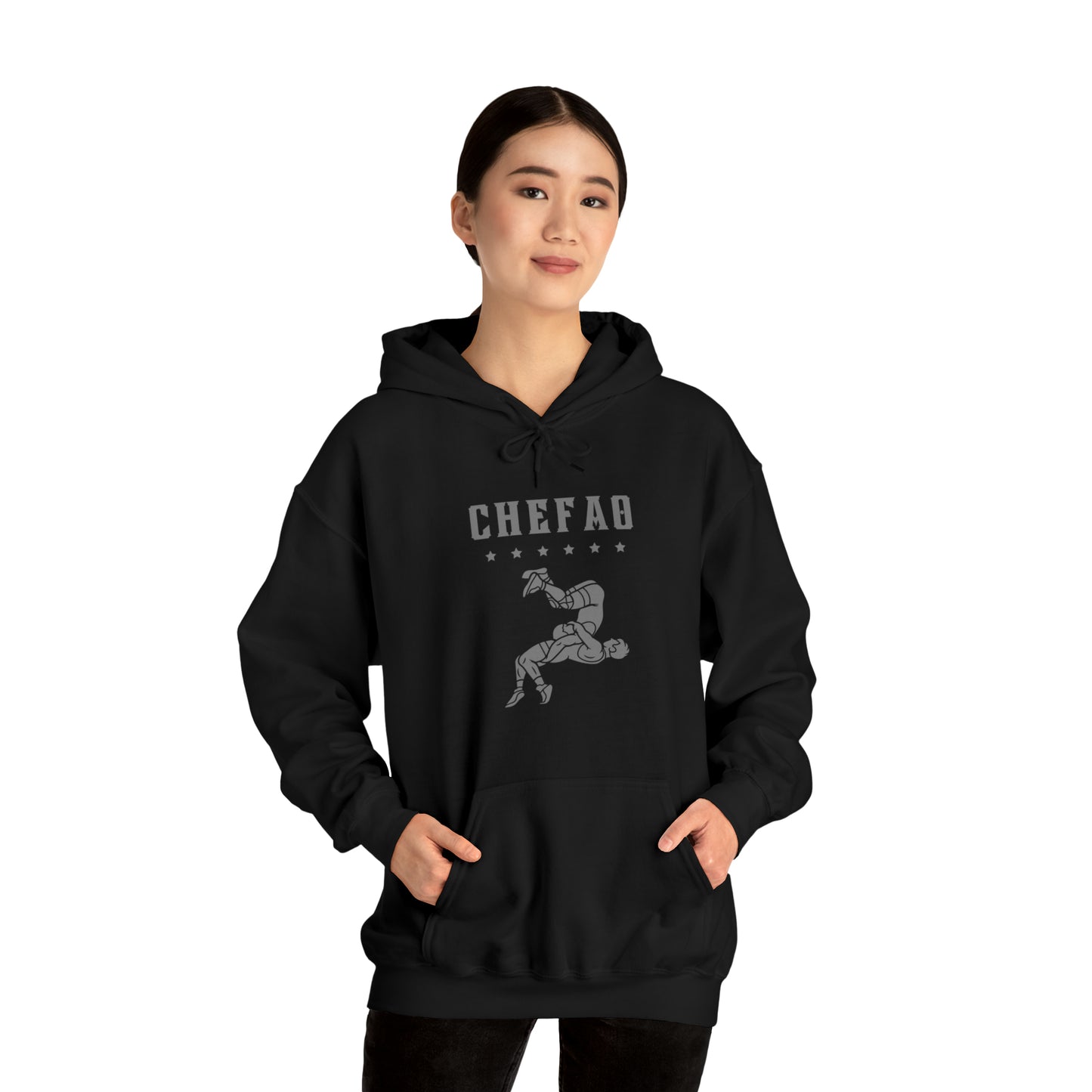 Chefao Wrestling VI, Unisex Heavy Blend Hooded Sweatshirt