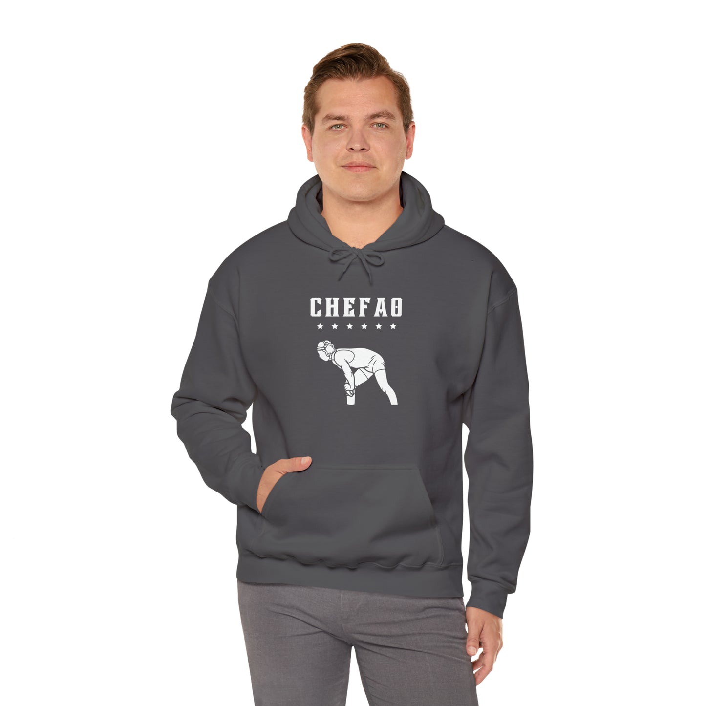 Chefao Wrestling VII, Unisex Heavy Blend Hooded Sweatshirt