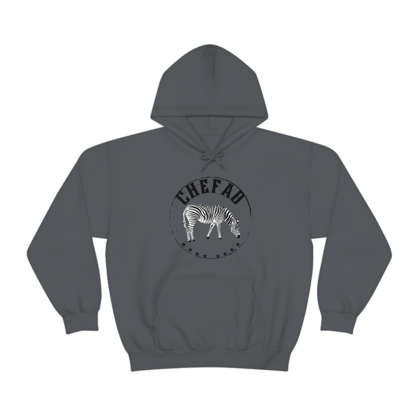 Chefao Zebra I, Unisex Heavy Blend Hooded Sweatshirt