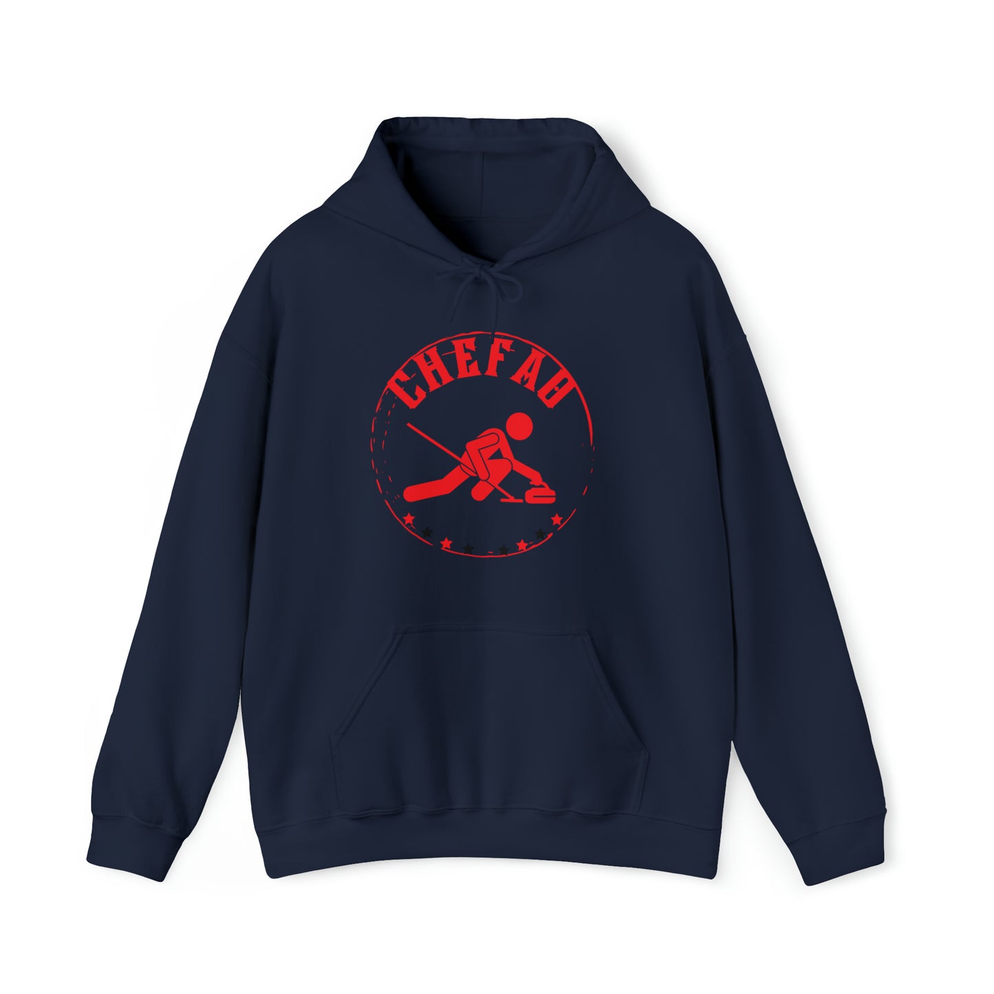 Chefao Curling II, Unisex Heavy Blend Hooded Sweatshirt