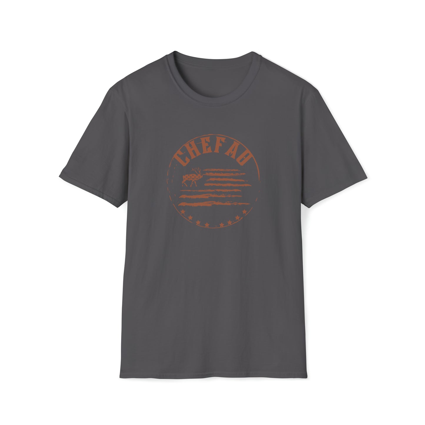 Chefao Hunting II, Unisex Softstyle T-Shirt