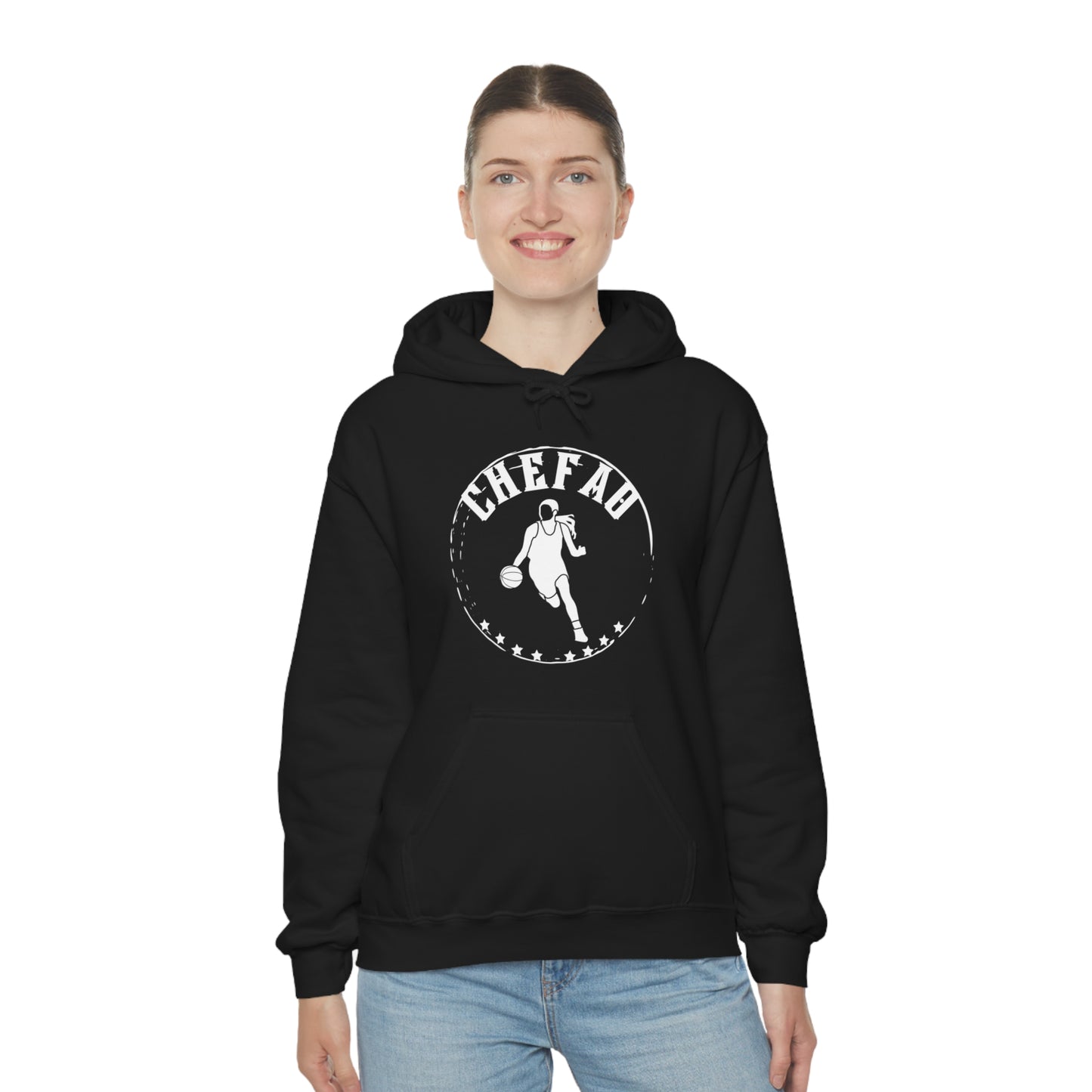 Chefao Basketball I, Unisex Heavy Blend Hooded Sweatshirt