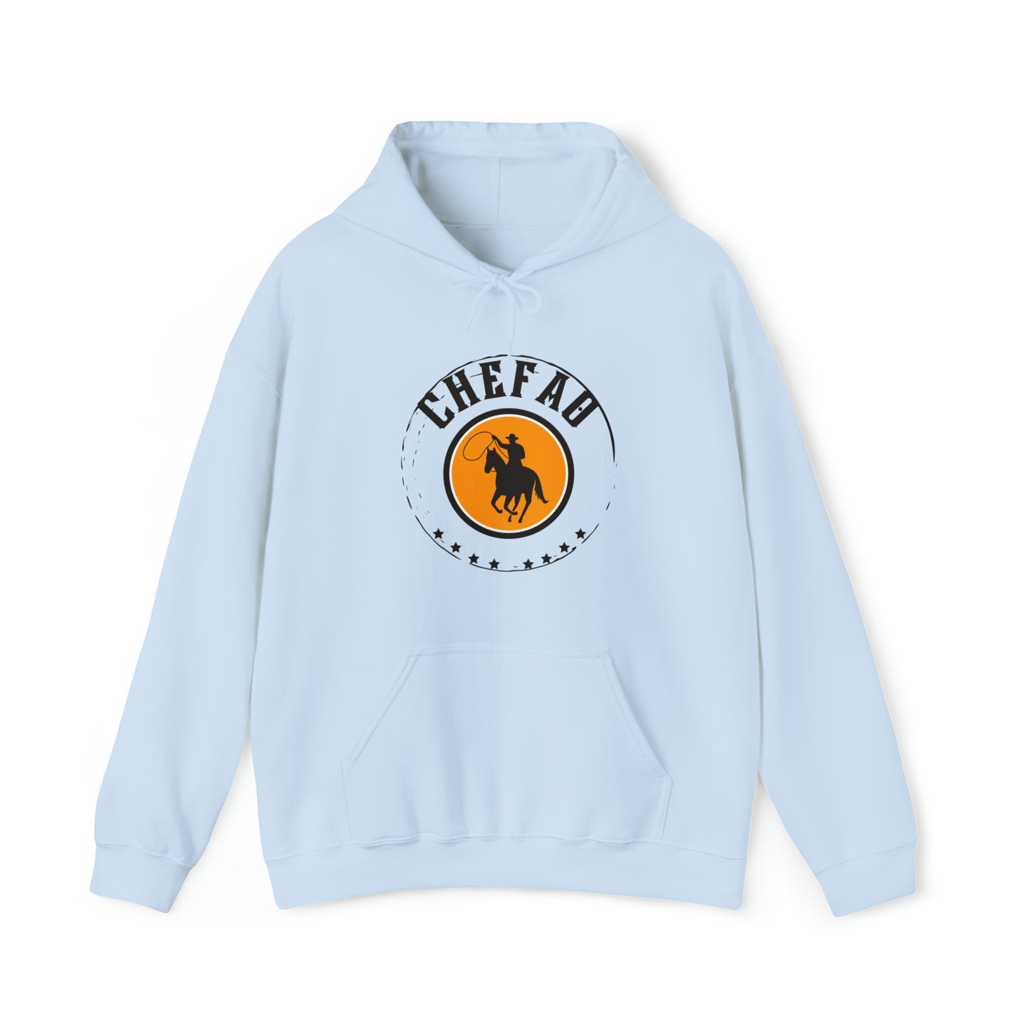 Chefao Cowboy II, Unisex Heavy Blend Hooded Sweatshirt