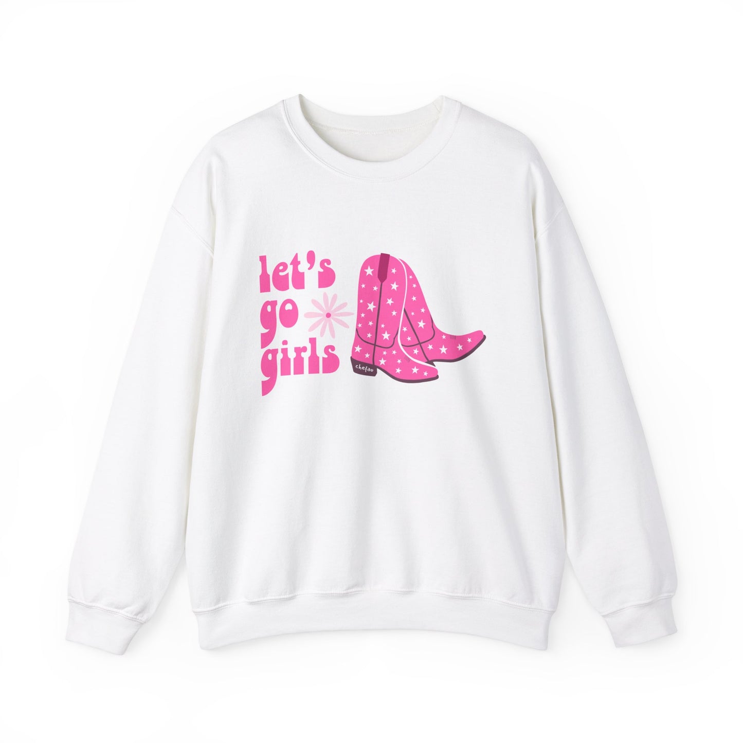 Let's Go Girls, Unisex Heavy Blend Crewneck Sweatshirt