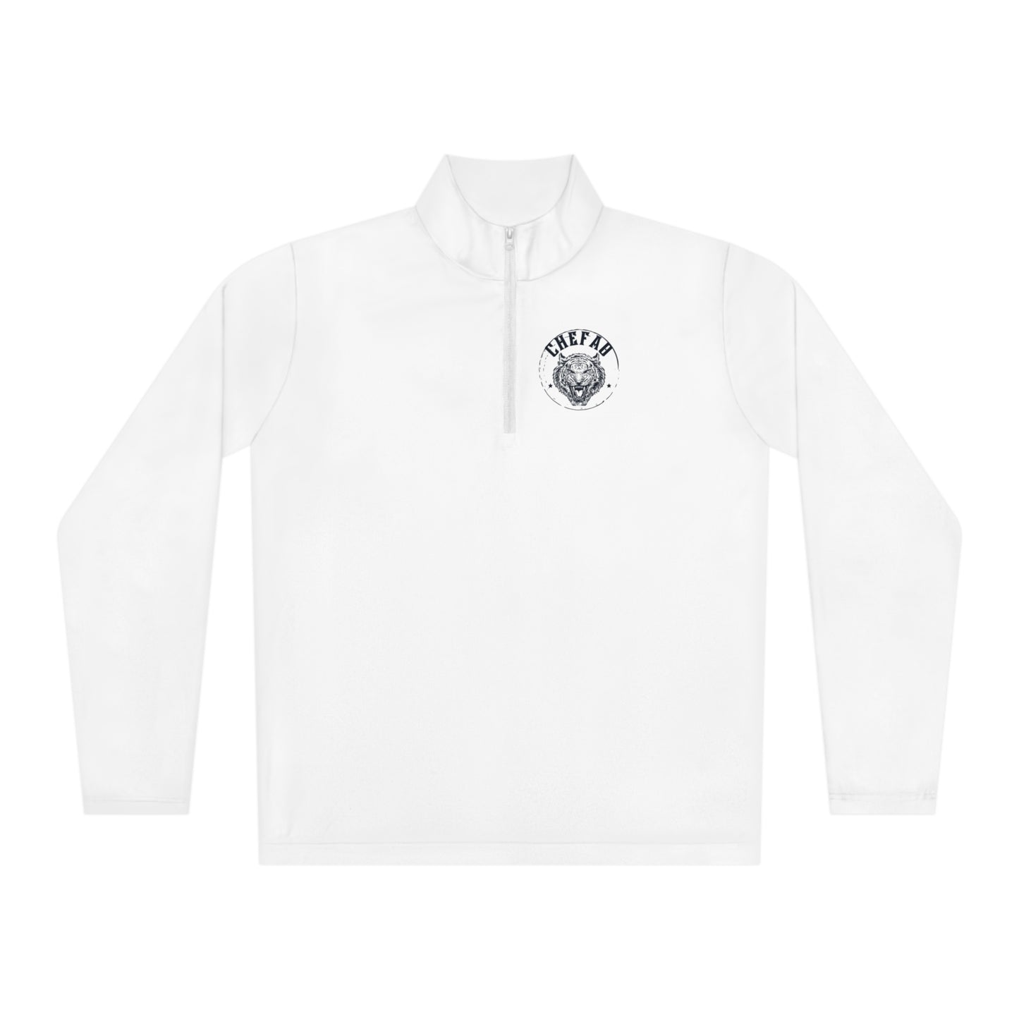 Chefao Tiger, Unisex Quarter-Zip Pullover