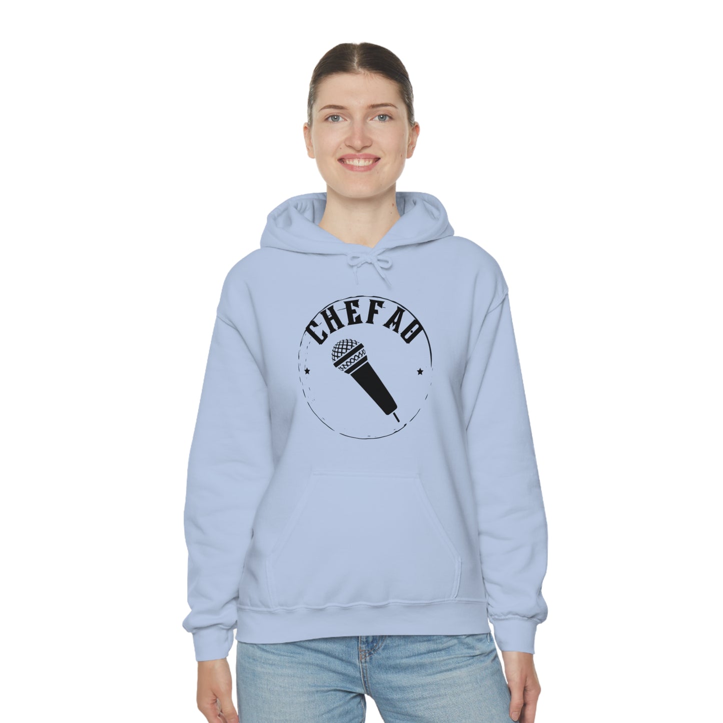 Chefao Voice III, Unisex Heavy Blend Hooded Sweatshirt