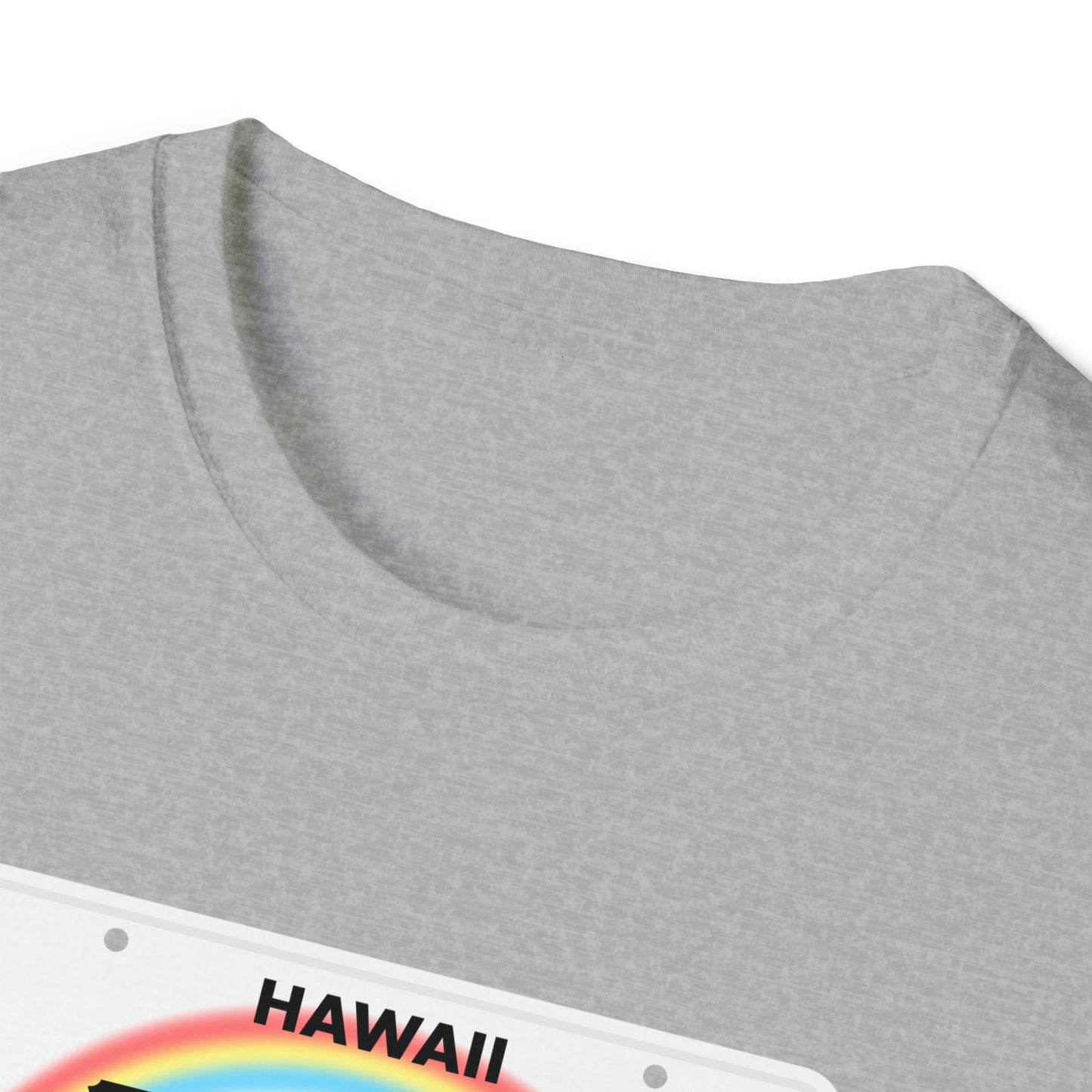 Chefao Hawaii License Plate I, Unisex Softstyle T-Shirt