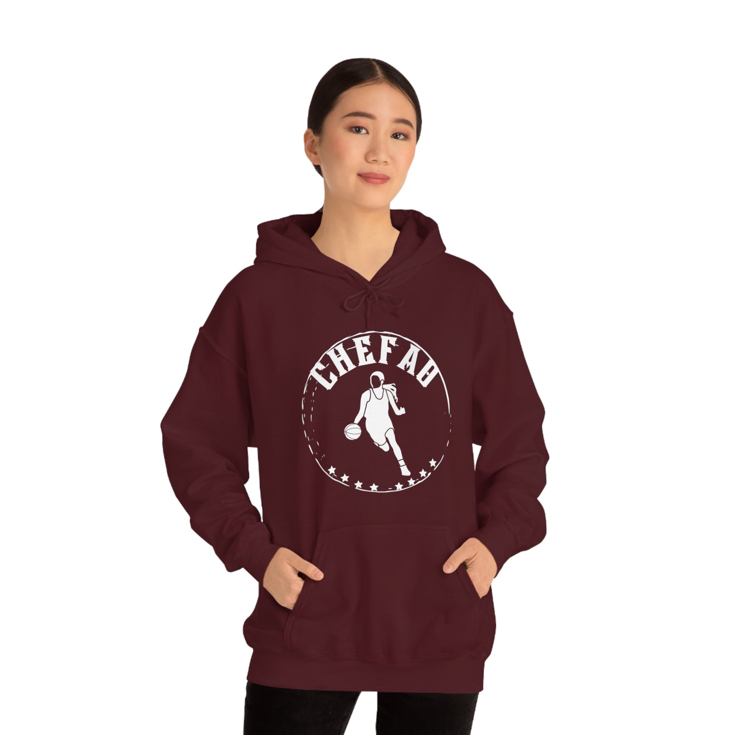 Chefao Basketball I, Unisex Heavy Blend Hooded Sweatshirt