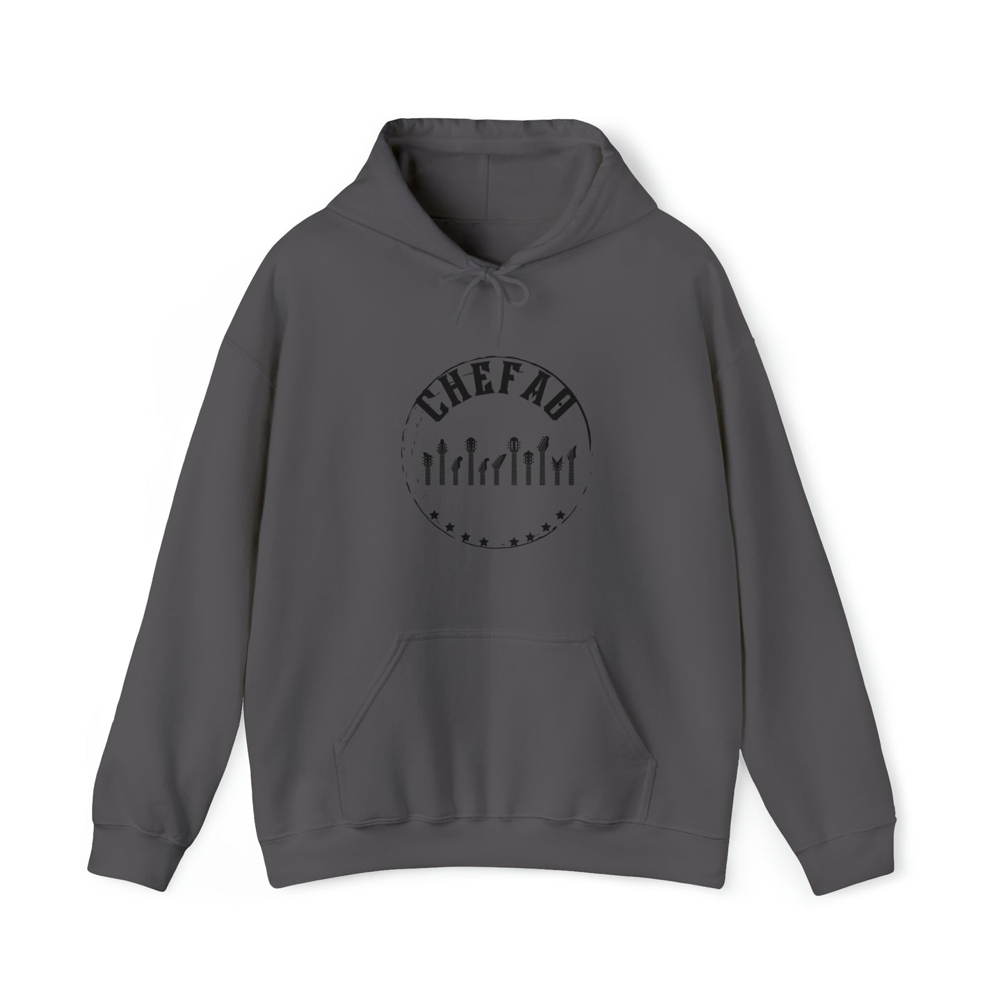 Chefao Guitar II, Unisex Heavy Blend Hooded Sweatshirt