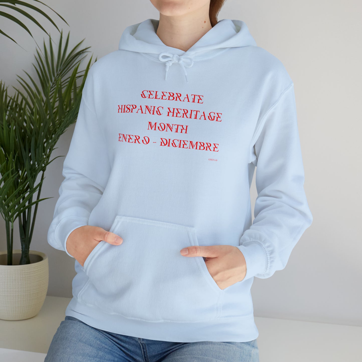 Celebrate Hispanic Heritage Month V, Unisex Heavy Blend Hooded Sweatshirt