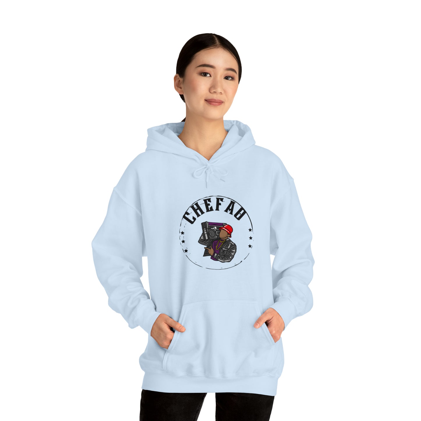 Chefao Rap II, Unisex Heavy Blend Hooded Sweatshirt