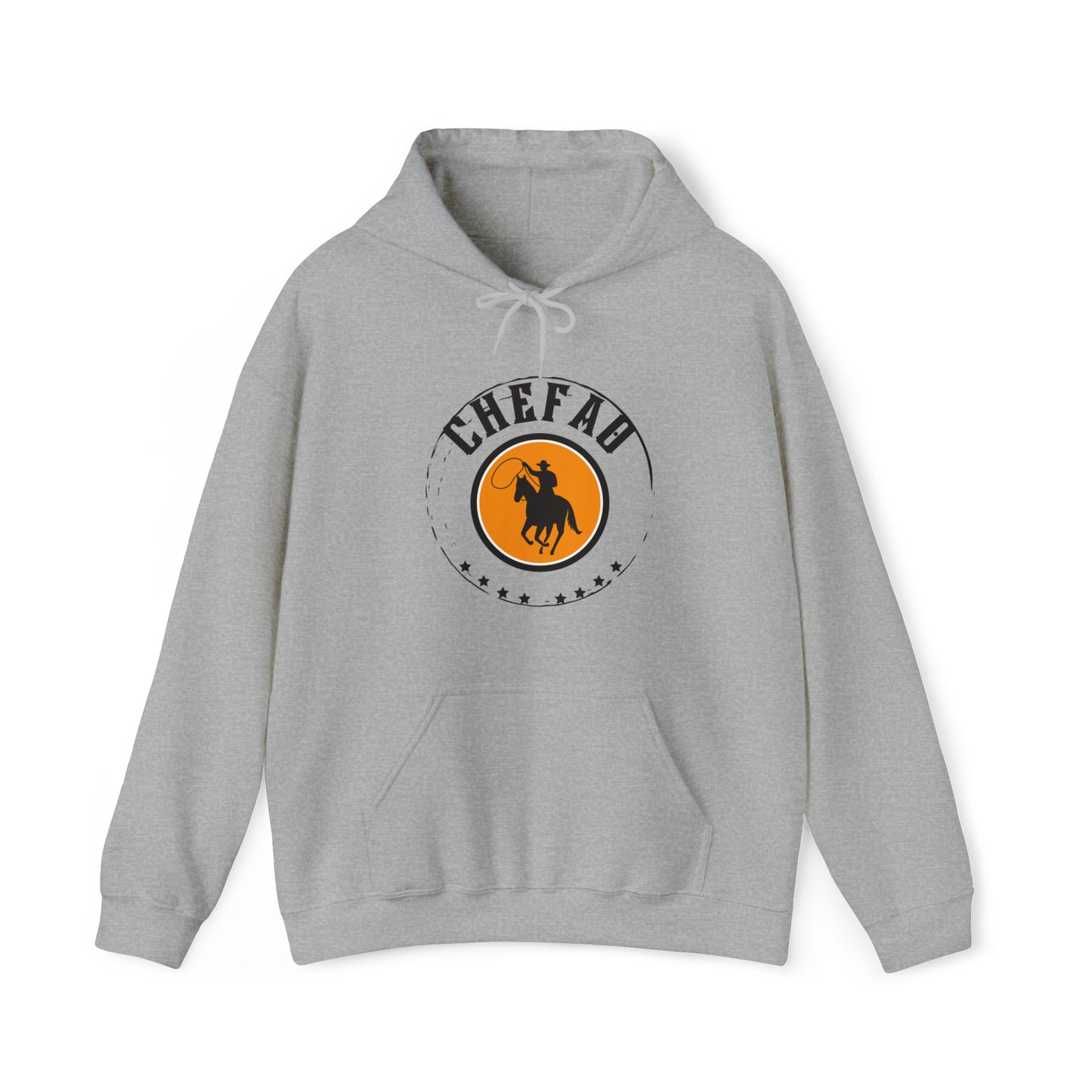 Chefao Cowboy II, Unisex Heavy Blend Hooded Sweatshirt