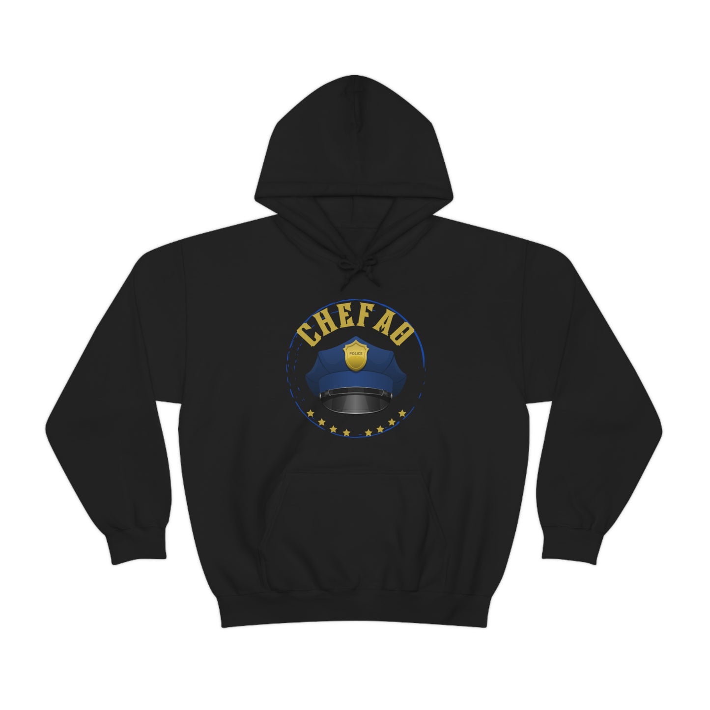 Chefao Police III, Unisex Heavy Blend Hooded Sweatshirt