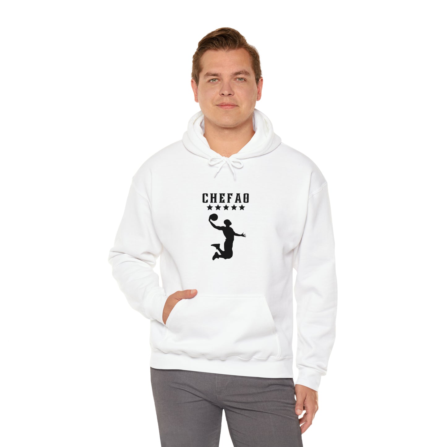 Chefao Basketball X, Unisex Heavy Blend Hooded Sweatshirt