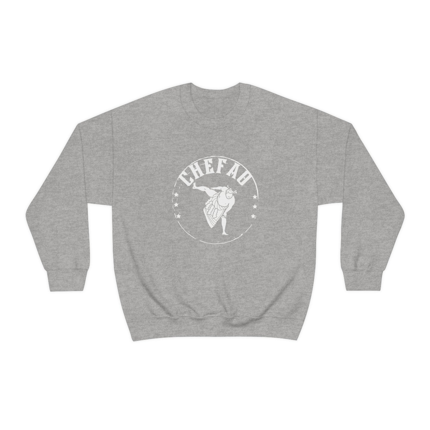 Chefao Sumo I, Unisex Heavy Blend Crewneck Sweatshirt