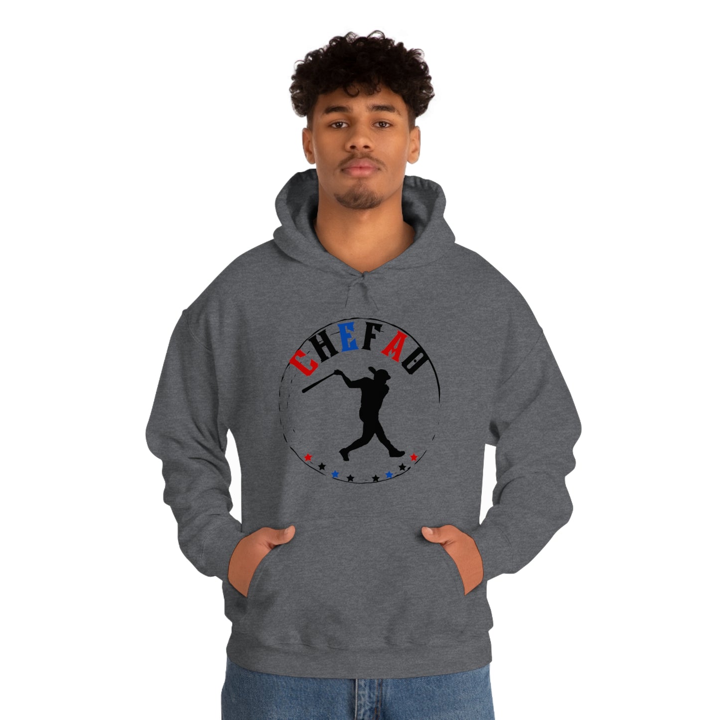 Chefao Baseball I, Unisex Heavy Blend Hooded Sweatshirt